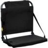 GCI Outdoor BleacherBack Black – Portable Padded Auto-Fold Stadium Seat