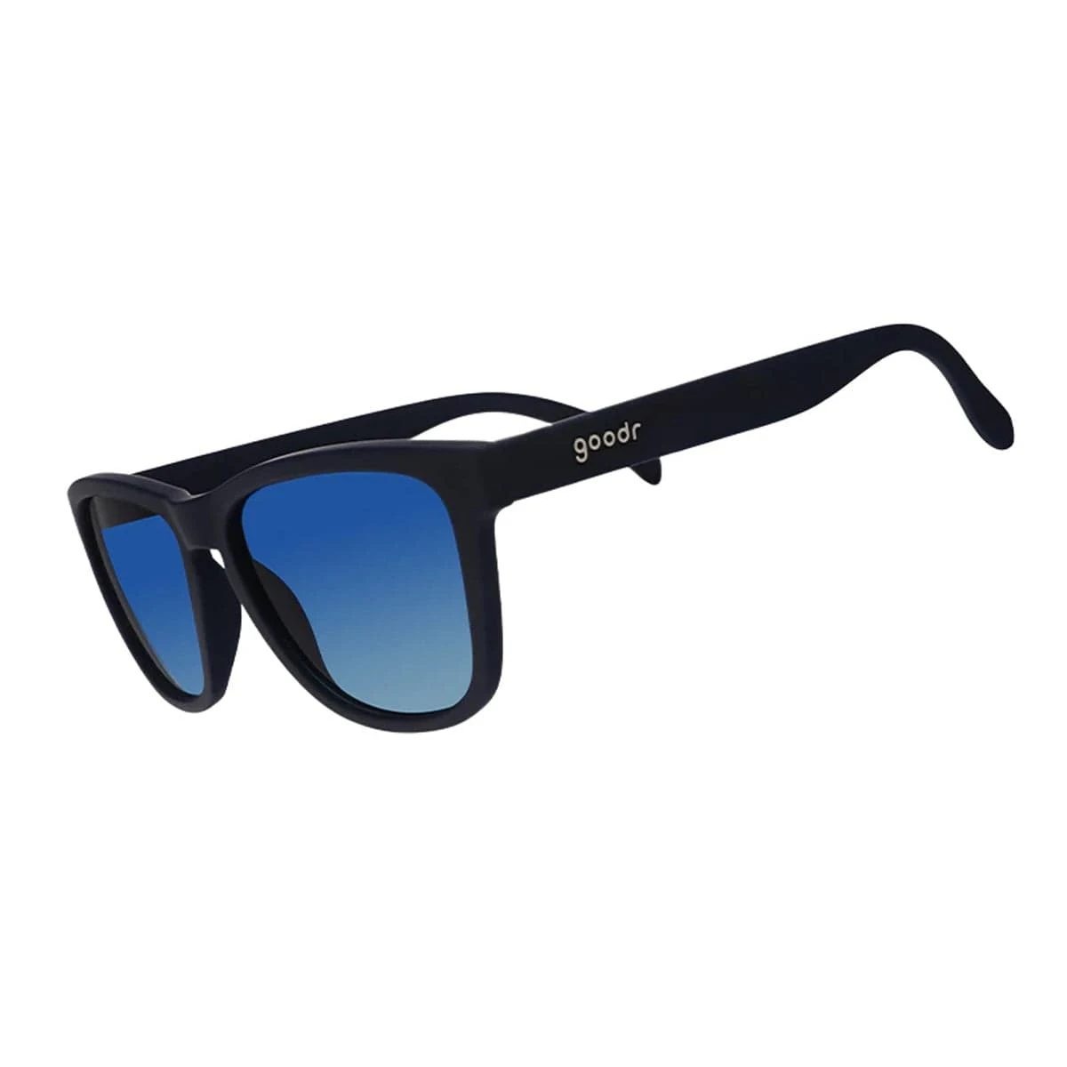 Goodr OG Sunglasses Navy Blue with Blue Gradient Lenses – Drinks Seawater, Sees Future 1 Goodr OG Sunglasses Navy Blue with Blue Gradient Lenses – Drinks Seawater, Sees Future