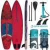 Spinera Ultra-Light 11.2 Teal & White – Portable Inflatable Stand-Up Paddleboard Set