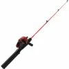 Zebco Dock Demon 30-Inch Kids Spincast Fishing Rod and Reel Combo - Durable Fiberglass Construction