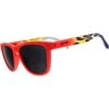 Goodr OG 'Cue The Chase Scene' Red Hot Flame Design - Performance Running Sunglasses