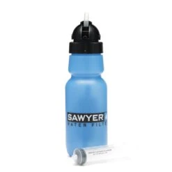 Sawyer Personal Water Bottle Filter with Threaded 0.1 Micron Filter – Portable Adventure Filtration System