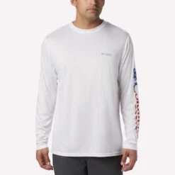 Columbia Men's Terminal Tackle PFG Sleeve Long Sleeve Shirt