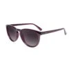 Knockaround Mai Tais Sunglasses - Imperial Glossy Translucent Purple Polarized Rounded Frames