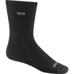 Wide Open By Darn Tough Men's Solid Midweight Micro Crew Sock