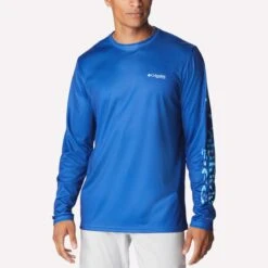 Columbia Men's Terminal Tackle PFG Sleeve Long Sleeve Shirt -Campmor Outdoor Clothing a 61cafda5 a8bf 4d1e 8f79 9f1f2ddae789