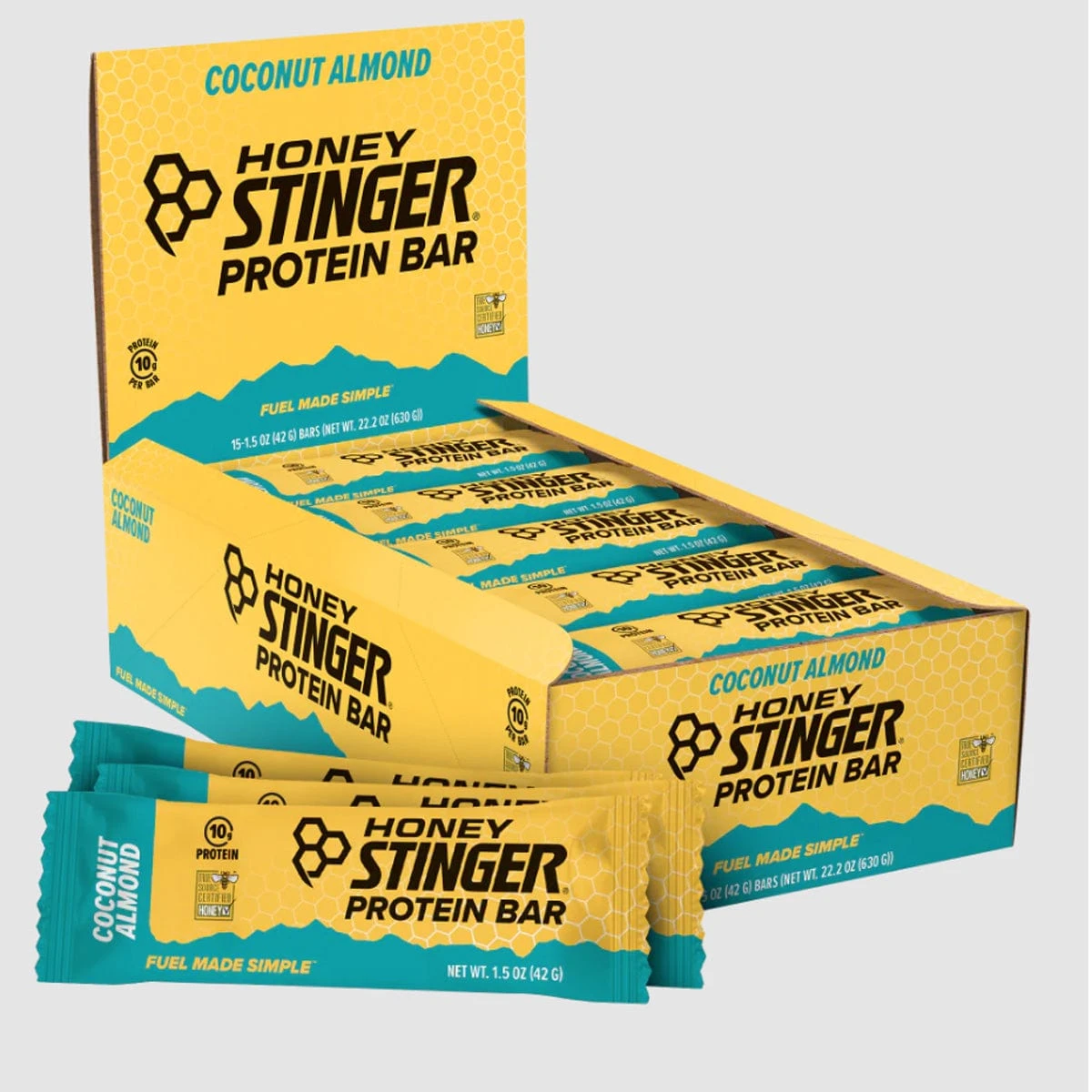 Honey Stinger Coconut Almond Protein Bar 1 Honey Stinger Coconut Almond Protein Bar