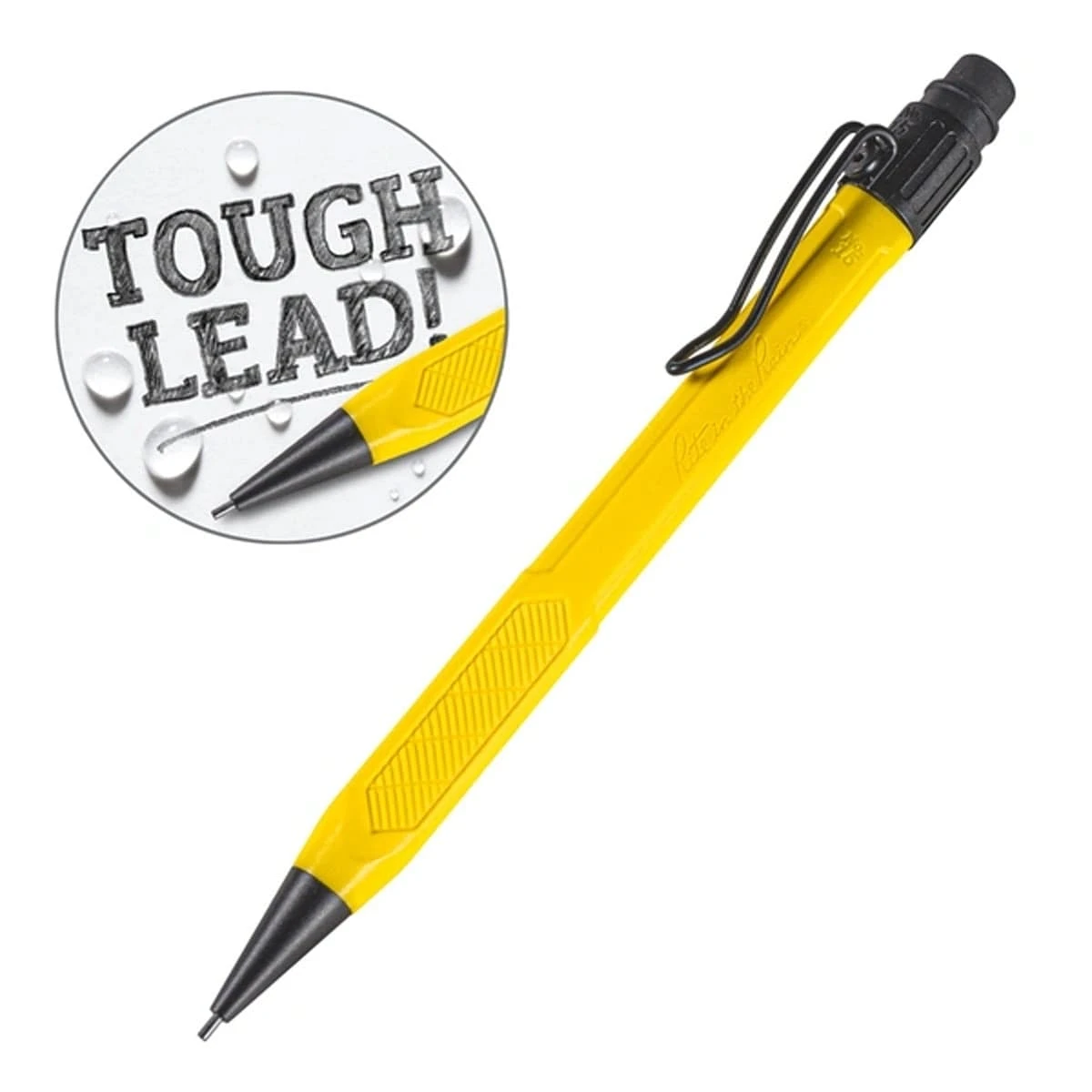 Rite In The Rain Trades Mechanical Pencil - Yellow High-Vis 1.3mm HB Lead with 12 Refills 1 Rite In The Rain Trades Mechanical Pencil - Yellow High-Vis 1.3mm HB Lead with 12 Refills