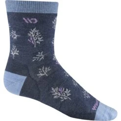 Wide Open By Darn Tough Women's Foliage Lightweight Micro Crew Sock