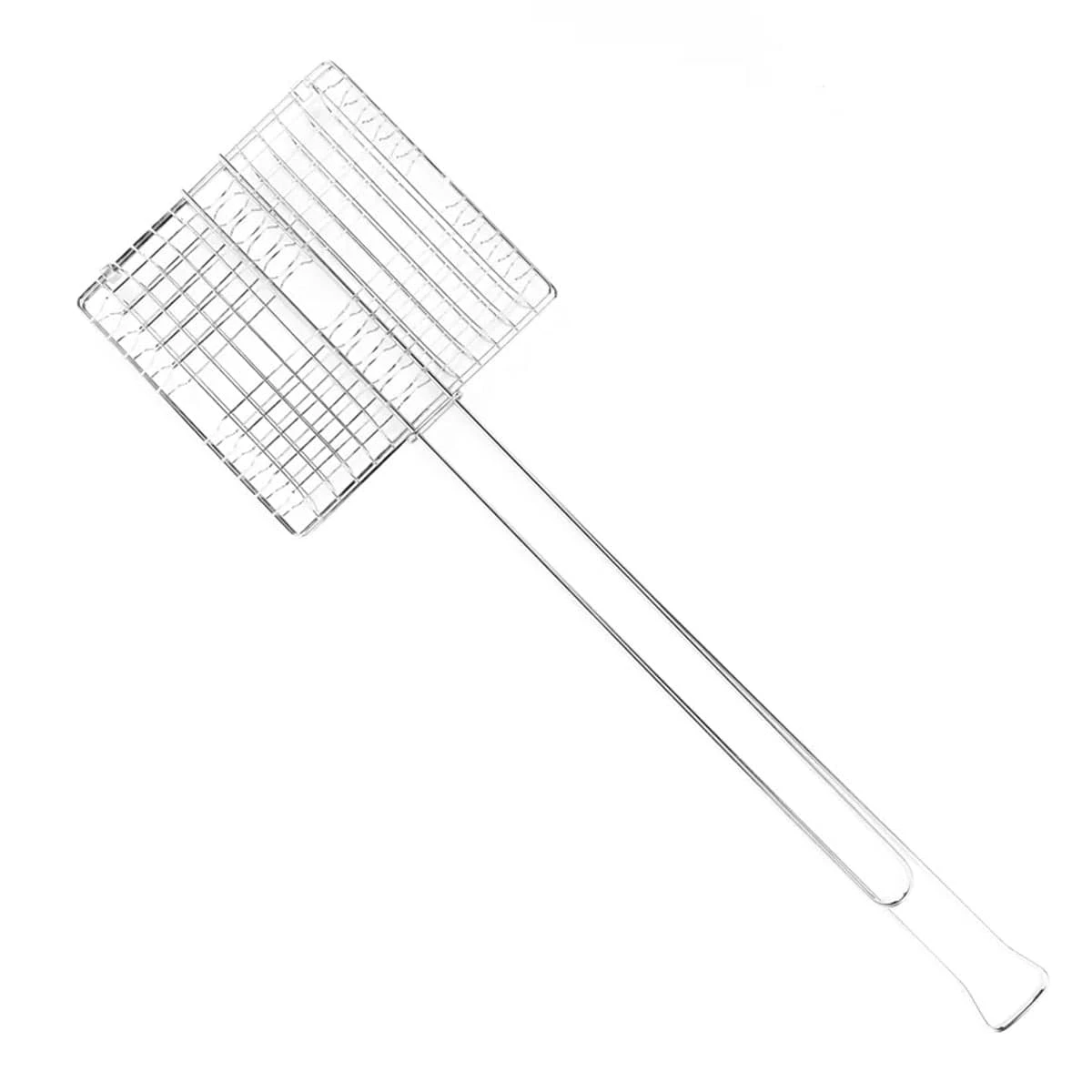 Coghlan's Chrome-Plated Steel Campfire Broiler – 29.5" Long Handle Locking Wire Mesh Grill 1 Coghlan's Chrome-Plated Steel Campfire Broiler – 29.5" Long Handle Locking Wire Mesh Grill