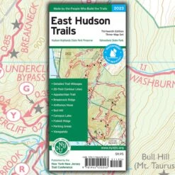 NYNJ Trail Conference Map - East Hudson Trails - NJ
