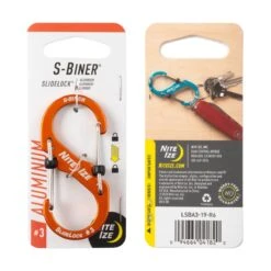 Nite Ize S-Biner SlideLock Aluminum #3 7 Nite Ize S-Biner SlideLock Aluminum #3 -Campmor Outdoor Clothing a 7a4722e4 ee59 48e1 a6ce c23596bad23b