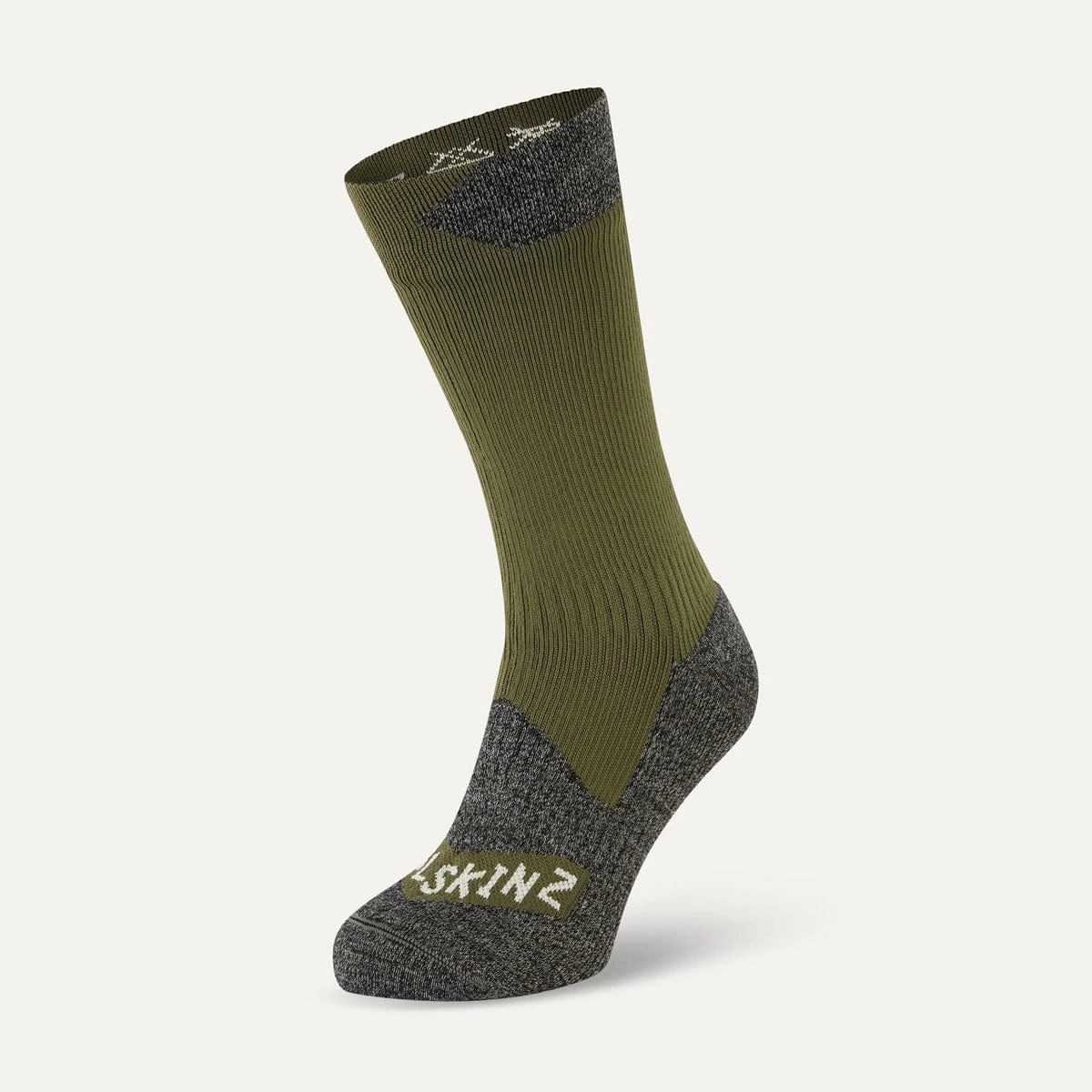Sealskinz Raynham Waterproof All Weather Mid Length Sock 5 Sealskinz Raynham Waterproof All Weather Mid Length Sock - Image 5