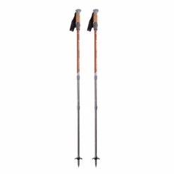 Mountainsmith Pyrite 7075 Trekking Poles - Silver Aluminum with Anti-Shock Cork Grips (Pair)