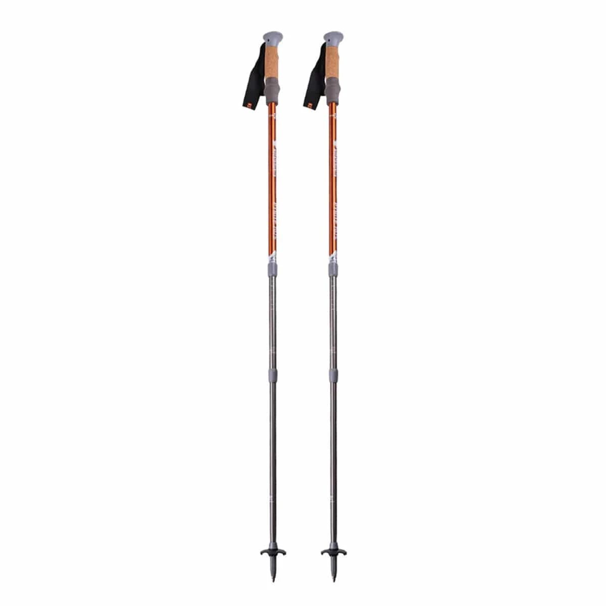 Mountainsmith Pyrite 7075 Trekking Poles - Silver Aluminum with Anti-Shock Cork Grips (Pair) 1 Mountainsmith Pyrite 7075 Trekking Poles - Silver Aluminum with Anti-Shock Cork Grips (Pair)