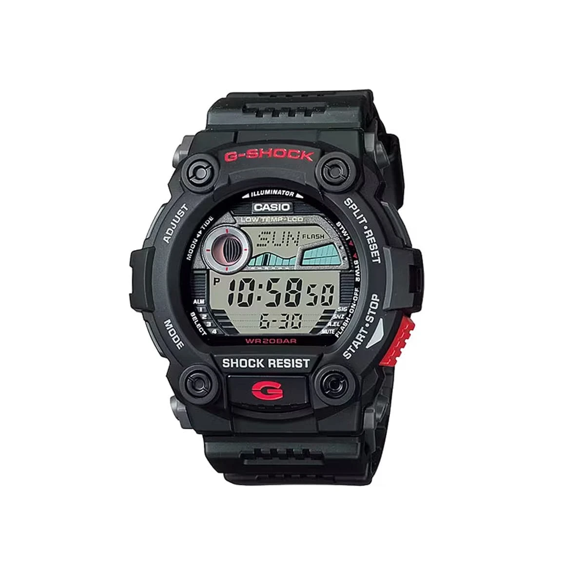 Casio Digital Black Men's Watch G-SHOCK 1 Casio Digital Black Men's Watch G-SHOCK