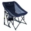 GCI Outdoor Pod Rocker Chair – Portable Spring-Action Rocking Camp Chair with Mesh Back