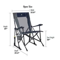 GCI Outdoor RoadTrip Rocker - Charcoal Mesh Spring-Action Folding Rocking Chair 10 GCI Outdoor RoadTrip Rocker - Charcoal Mesh Spring-Action Folding Rocking Chair -Campmor Outdoor Clothing a 95df963e d2d6 40b4 b45e 13048b1dd4fe