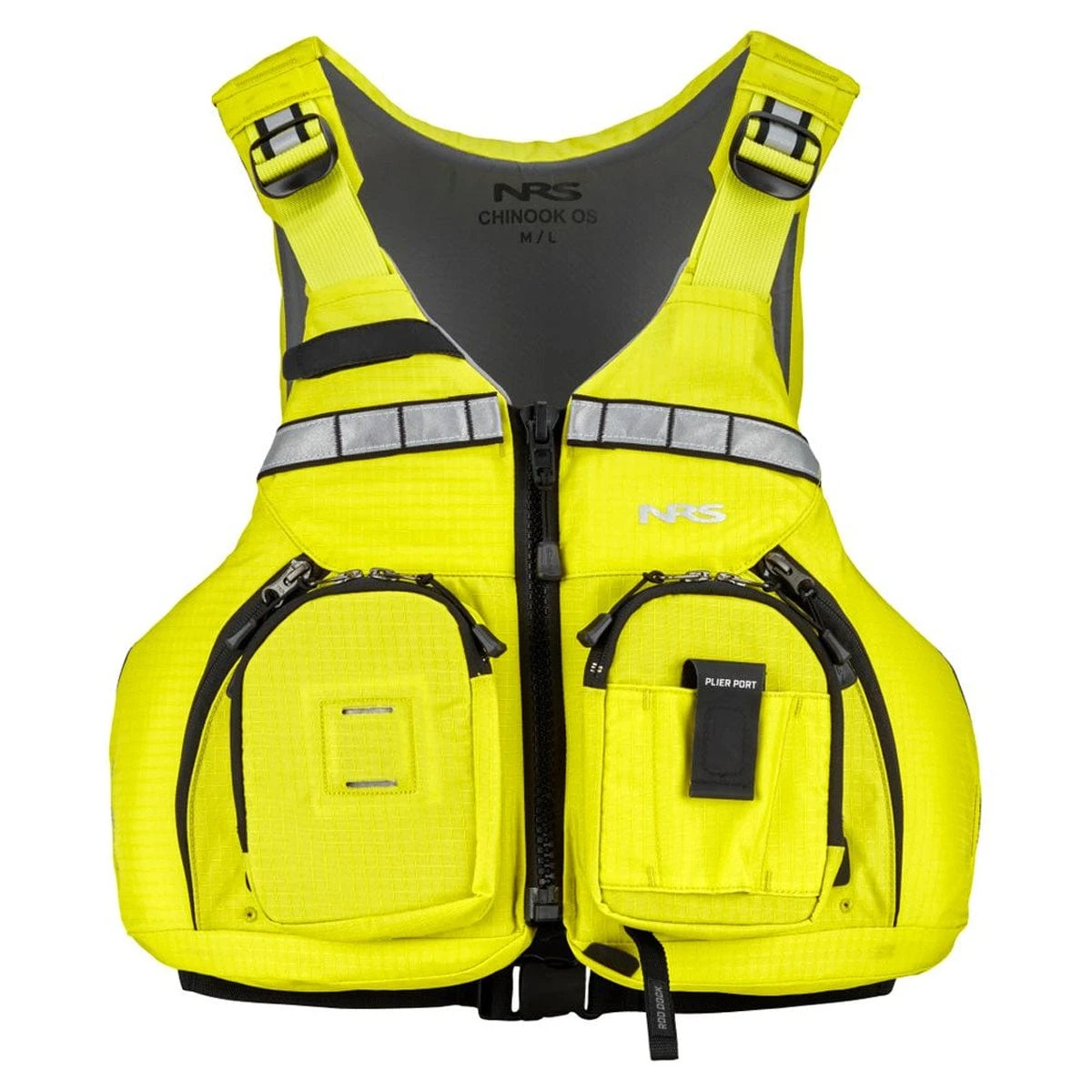 NRS Chinook OS PFD - High-Visibility Offshore Mesh-Back Fishing Life Jacket 1 NRS Chinook OS PFD - High-Visibility Offshore Mesh-Back Fishing Life Jacket
