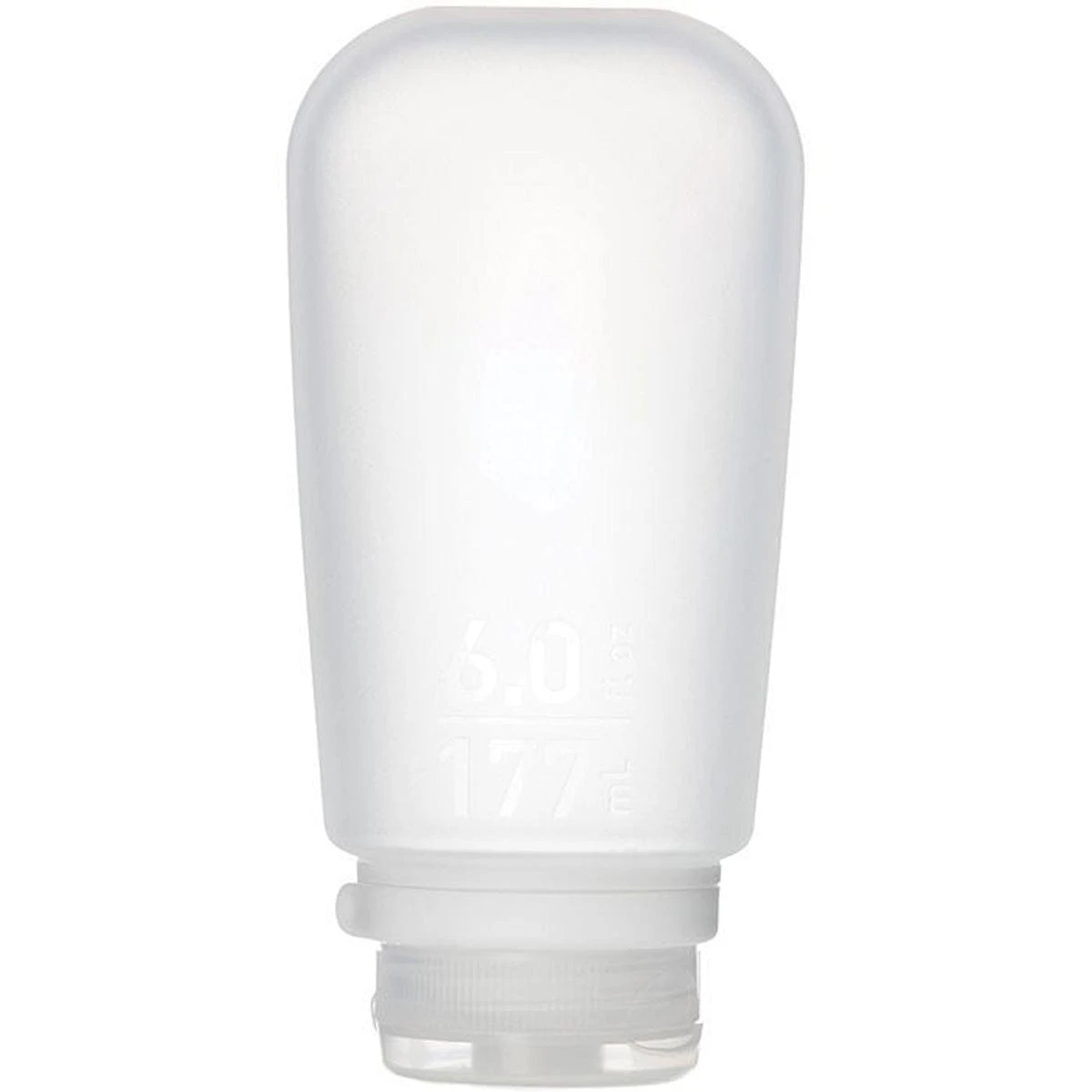 Humangear GoToob+ XL 6oz Clear – Leakproof Silicone Travel Bottle with LoopLock 1 Humangear GoToob+ XL 6oz Clear – Leakproof Silicone Travel Bottle with LoopLock