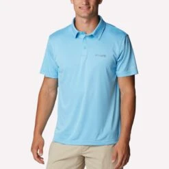 Columbia Men's Terminal Tackle Heather Polo -Campmor Outdoor Clothing a b560da83 074d 463c a8f2 c32b60461d2b