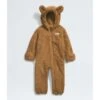 The North Face Baby Campshire One-Piece Gardenia White – Sherpa Fleece Bear Suit