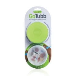 Humangear GoTubb Large 2-Pack – One-Handed Squeeze Opening Travel Containers