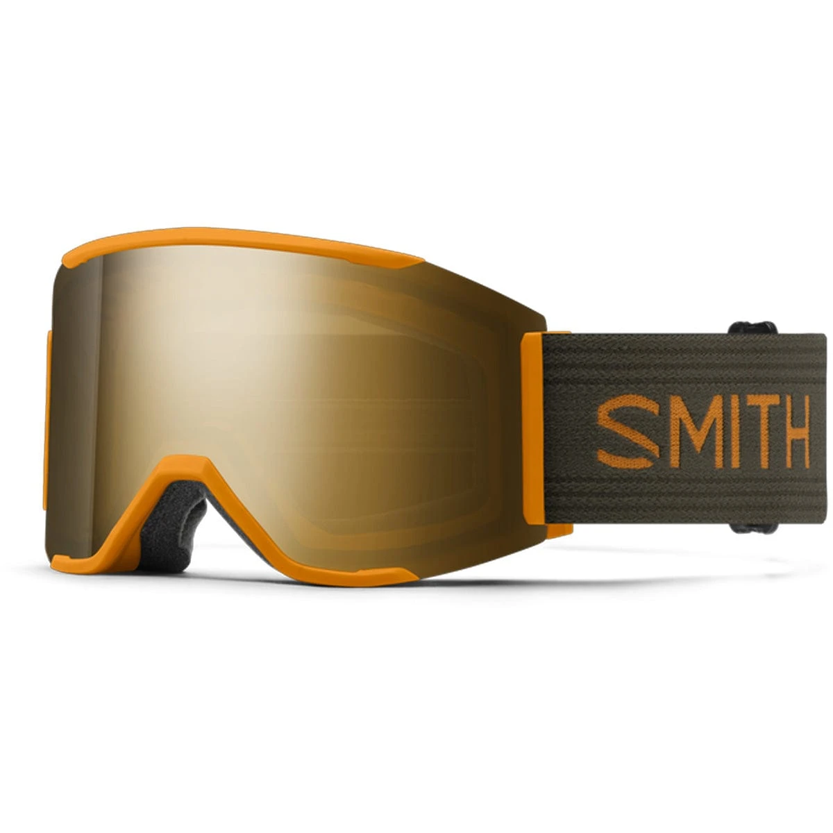 Smith Squad Mag Rust/ChromaPop Sun Black Gold Mirror/Chromapop Storm Blue Sensor Mirror Snow Goggles 1 Smith Squad Mag Rust/ChromaPop Sun Black Gold Mirror/Chromapop Storm Blue Sensor Mirror Snow Goggles