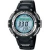Casio SGW100-1V Twin Sensor Digital Watch - Black Resin with Compass & Thermometer