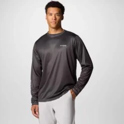 Columbia Men's Terminal Tackle PFG Fish Shine Long Sleeve Shirt