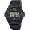 Casio W219HB-3AV Forest Green and Black - Digital Outdoor Watch with Cloth Velcro Band