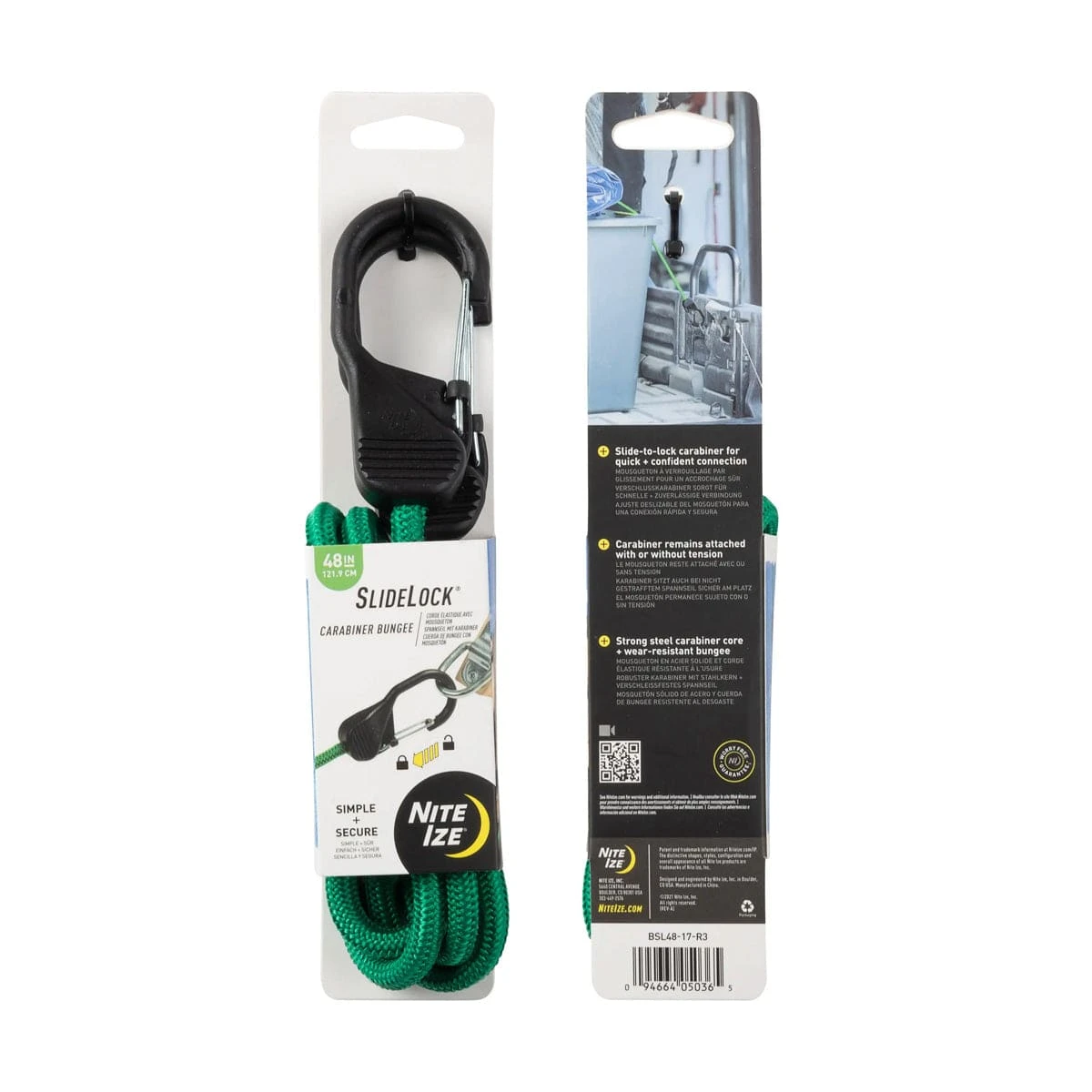 Nite Ize SlideLock Carabiner Red Blue and Green – Secure Locking Braided Bungee Cord 1 Nite Ize SlideLock Carabiner Red Blue and Green – Secure Locking Braided Bungee Cord