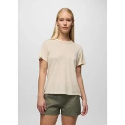 PrAna Women's Cozy Up Short Sleeve Crew