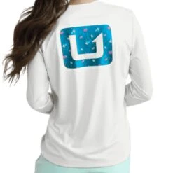 HUK Women's Pursuit HUK Box Graphic Long Sleeve Shirt