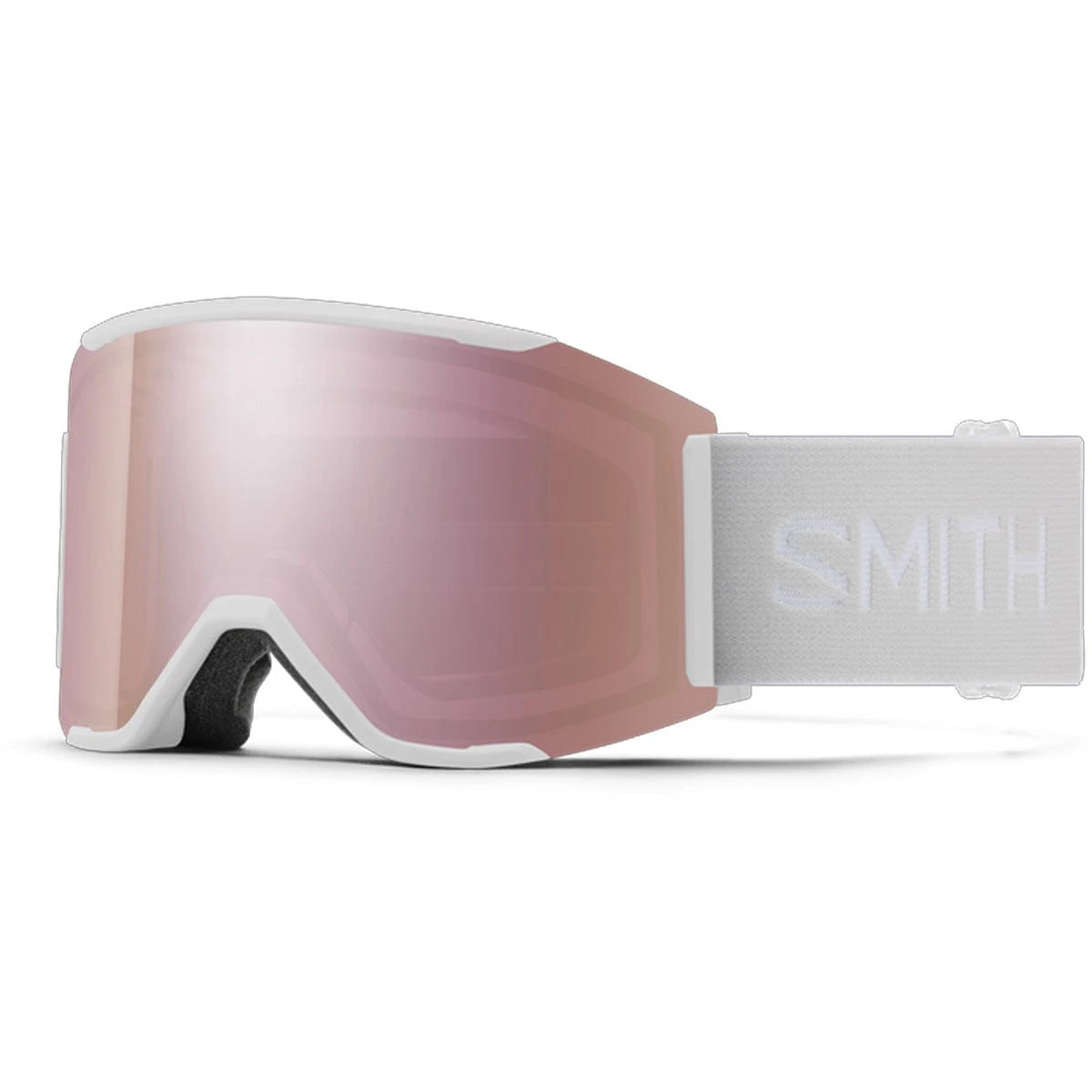 Smith Squad Mag White Vapor/ChromaPop Everyday Rose Gold Mirror /Chromapop Storm Rose Flash Snow Goggles 1 Smith Squad Mag White Vapor/ChromaPop Everyday Rose Gold Mirror /Chromapop Storm Rose Flash Snow Goggles