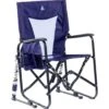 GCI Outdoor Adjustable Rocker – Portable Folding Camp Chair with Spring-Action Rocking Technology