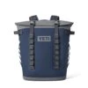 YETI Hopper M20 Soft Backpack Cooler in Navy Blue – MagShield Magnetic Closure Hands-Free Cooler
