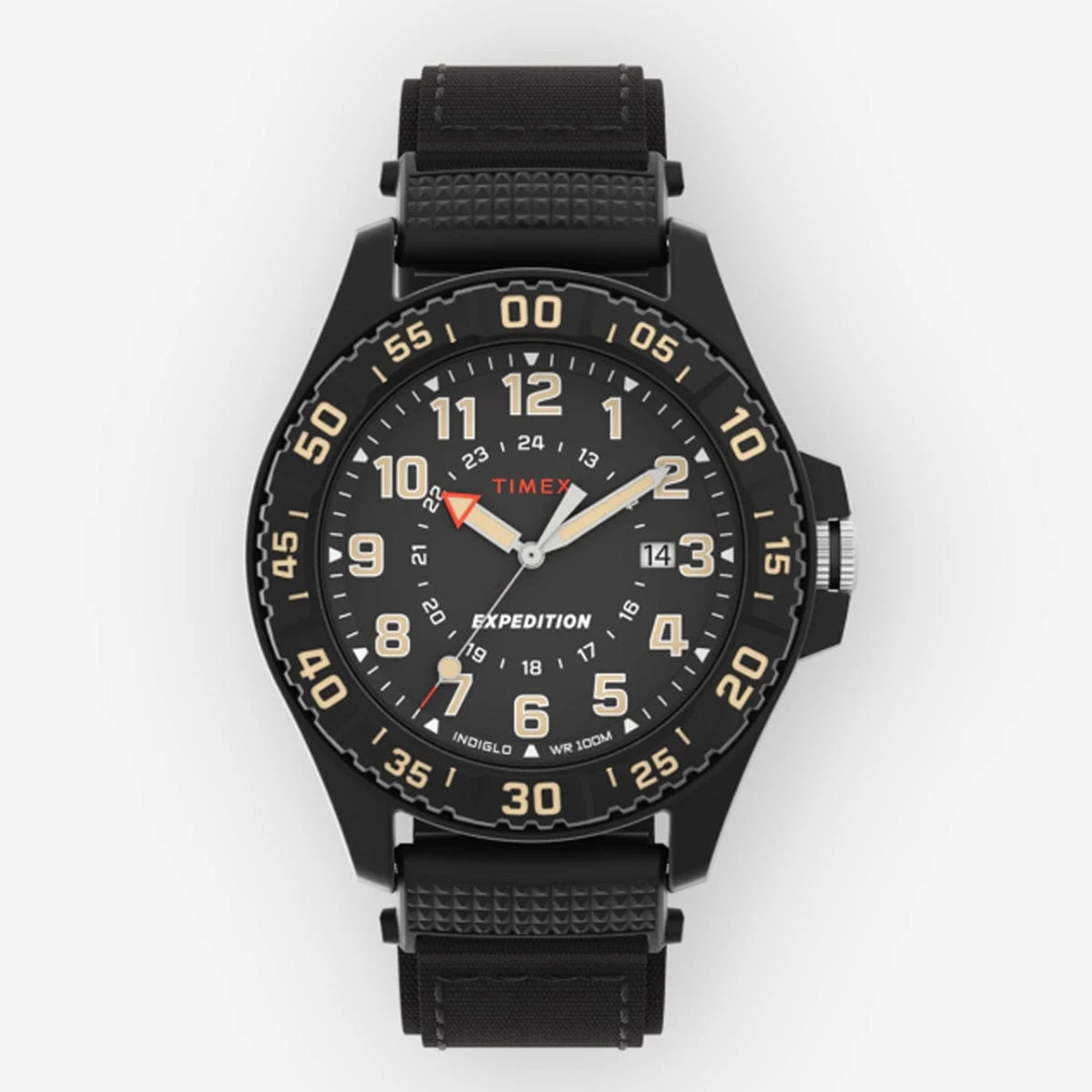 Timex Expedition Acadia Rugged 42mm Watch – Navy Dial & Grey Technical Fabric Strap 1 Timex Expedition Acadia Rugged 42mm Watch – Navy Dial & Grey Technical Fabric Strap