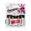 Energizer Max C Alkaline Batteries - 4 Pack with Power Seal Technology