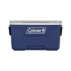 Coleman 316 Series Twilight Blue with Grey Lid – 70qt Insulated Have-A-Seat Hard Cooler