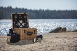 Canterbury Deluxe Picnic Basket for 2 - Handwoven Willow Wicker Suitcase with Coffee & Wine Service 14 Canterbury Deluxe Picnic Basket for 2 - Handwoven Willow Wicker Suitcase with Coffee & Wine Service -Campmor Outdoor Clothing b17b7f8074faa68566dc7dd155158ee20fe1fee1