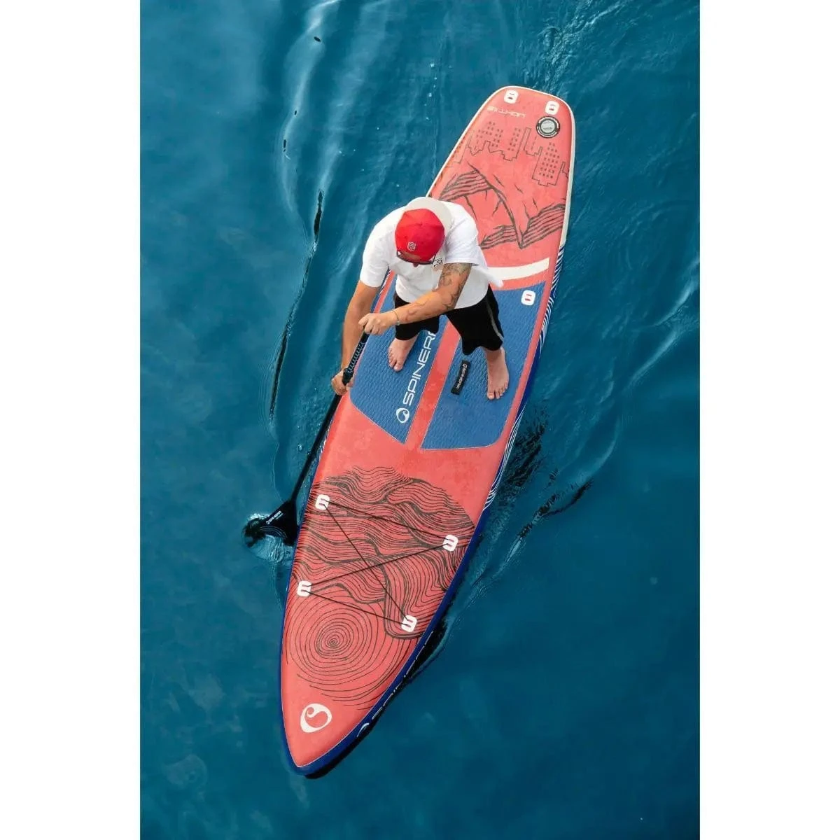 Spinera Ultra-Light 11.2 Teal & White – Portable Inflatable Stand-Up Paddleboard Set 2 Spinera Ultra-Light 11.2 Teal & White – Portable Inflatable Stand-Up Paddleboard Set - Image 2