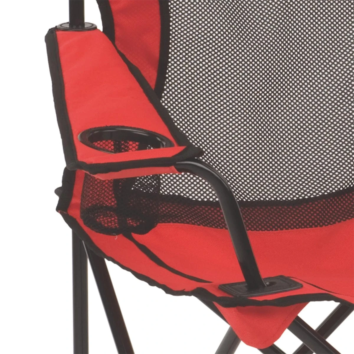 Coleman Broadband Mesh Quad Chair in Red – Portable Cooling Mesh Camping Chair 2 Coleman Broadband Mesh Quad Chair in Red – Portable Cooling Mesh Camping Chair - Image 2