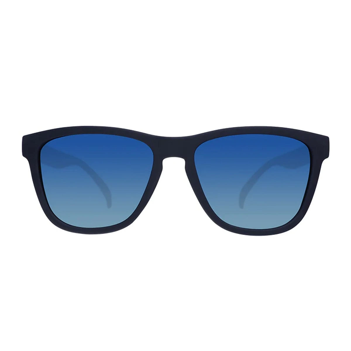 Goodr OG Sunglasses Navy Blue with Blue Gradient Lenses – Drinks Seawater, Sees Future 2 Goodr OG Sunglasses Navy Blue with Blue Gradient Lenses – Drinks Seawater, Sees Future - Image 2
