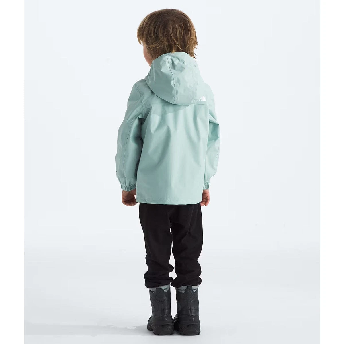 The North Face Kids' Antora Rain Jacket – TNF Black Waterproof DryVent™ Hooded Shell 2 The North Face Kids' Antora Rain Jacket – TNF Black Waterproof DryVent™ Hooded Shell - Image 2