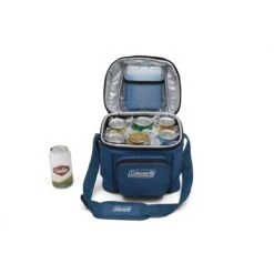 Coleman Chiller 9-Can Soft-Sided Portable Cooler - Deep Ocean Blue with Removable Hard Liner -Campmor Outdoor Clothing b d297a9b9 6f38 4916 8c8c 56004058178d