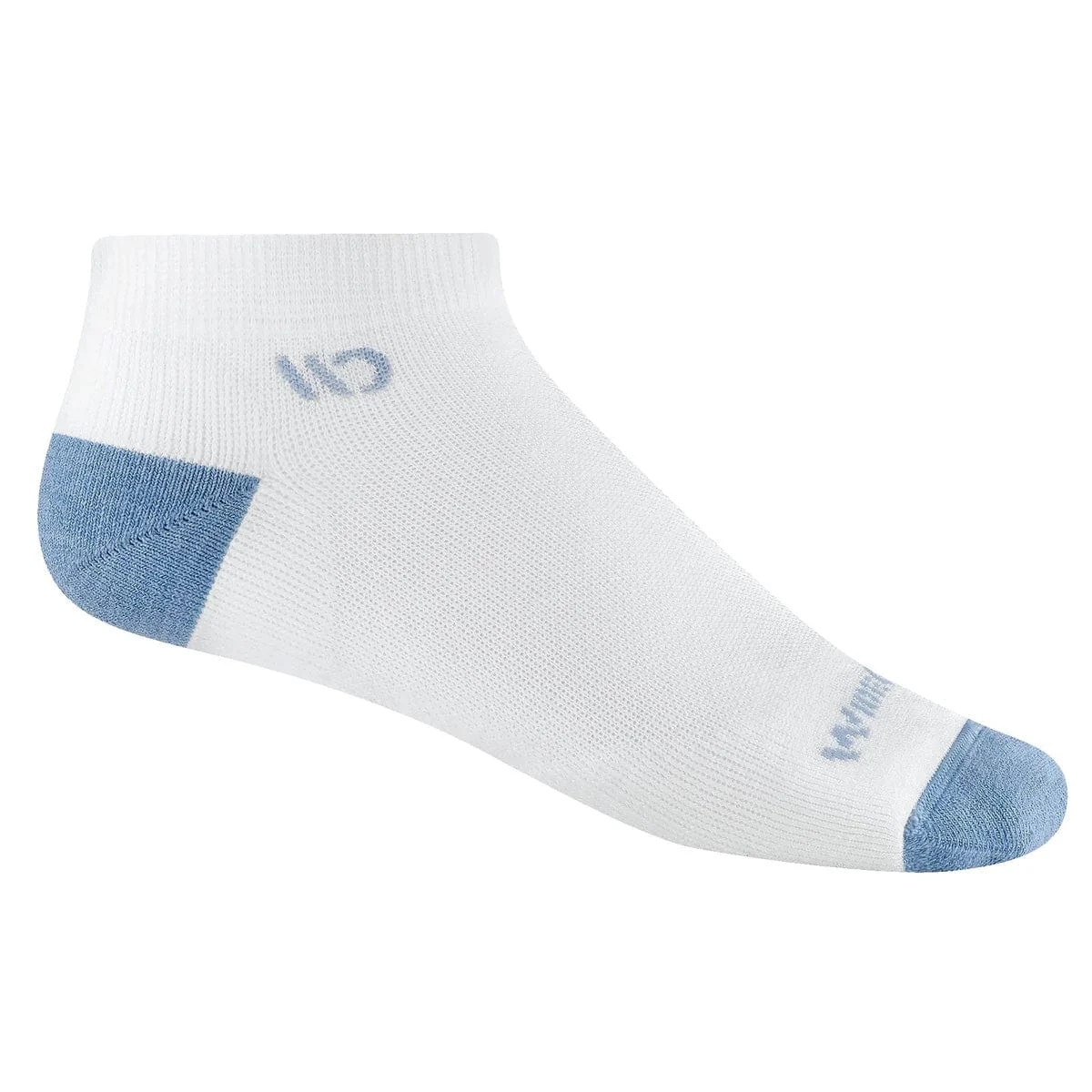 Darn Tough Wide Open Women's Solid Midweight No Show Sock 2 Darn Tough Wide Open Women's Solid Midweight No Show Sock - Image 2