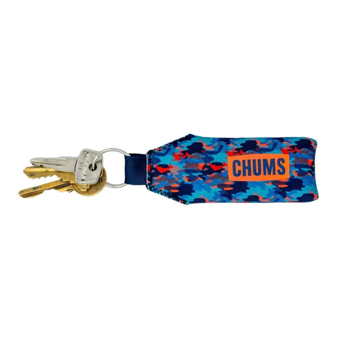 Chums Floating Neo Neoprene Keychain – High-Visibility Patterned Boat Key Float 2 Chums Floating Neo Neoprene Keychain – High-Visibility Patterned Boat Key Float - Image 2