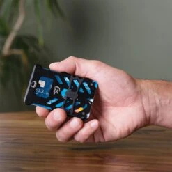 Nite Ize Financial Tool RFID Blocking Multi-Tool Wallet – Charcoal & Lime Green Cash Wrap Strap -Campmor Outdoor Clothing b fdae89f6 af7f 4539 89f1 6c14cfaafaf6