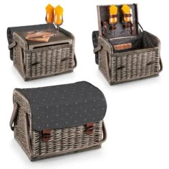 Kabrio Wine & Cheese Picnic Basket By Picnic Time Family Of Brands 26 Kabrio Wine & Cheese Picnic Basket By Picnic Time Family Of Brands -Campmor Outdoor Clothing bfbf828df4b5c15ecd9517ed9580fc75ddf95938
